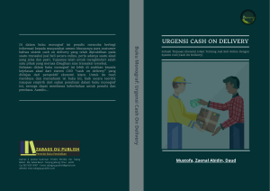 Book Cover: Urgensi Cash On Delivery