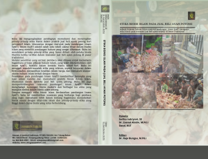 Book Cover: ETIKA BISNIS ISLAM PADA JUAL BELI AYAM POTONG