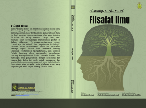 Book Cover: Filsafat Ilmu