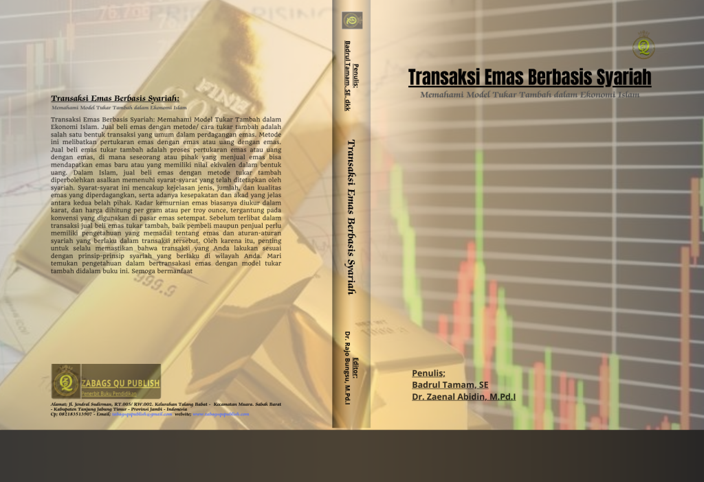 Book Cover: Transaksi Emas Berbasis Syariah