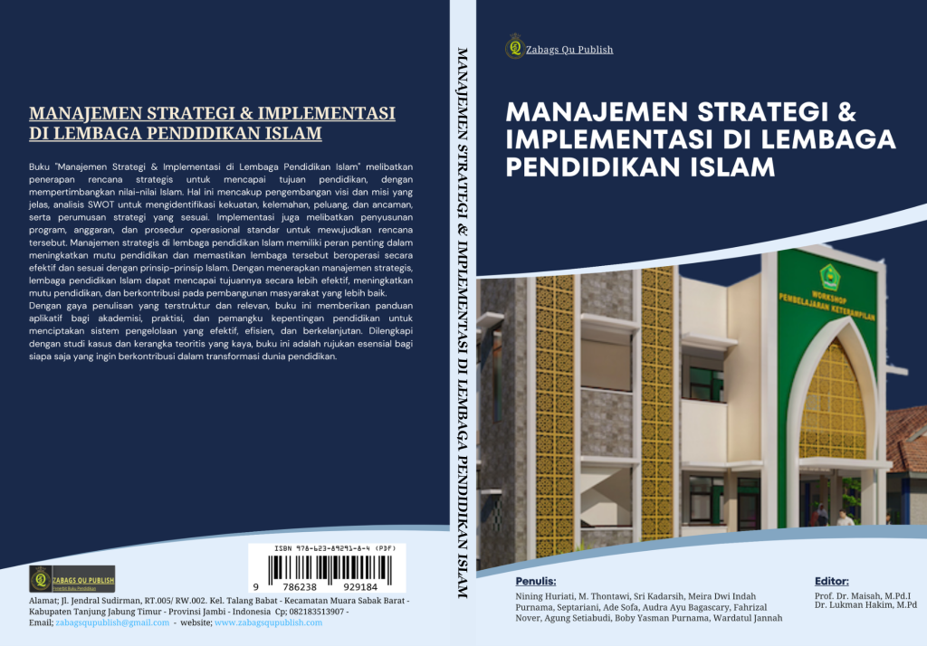 Book Cover: MANAJEMEN STRATEGI & IMPLEMENTASI DI LEMBAGA PENDIDIKAN ISLAM