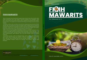 Book Cover: FIQIH MAWARITS