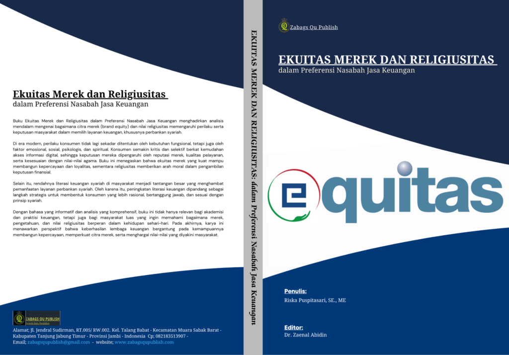 Book Cover: Ekuitas Merek dan Religiusitas dalam Preferensi Nasabah Jasa Keuangan