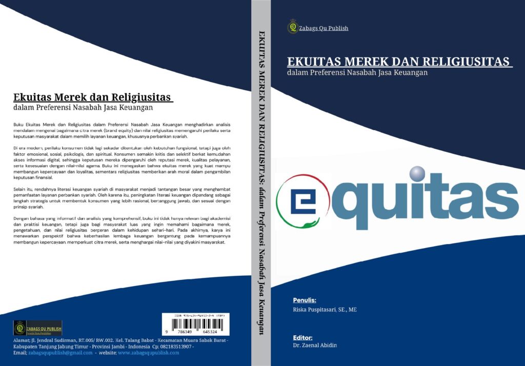 Book Cover: Ekuitas Merek dan Religiusitas dalam Preferensi Nasabah Jasa Keuangan